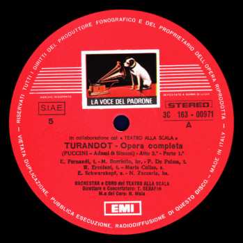3LP/Doos Giacomo Puccini: Turandot