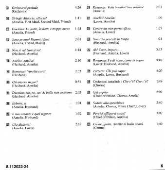 2CD Orchestra Del Teatro Alla Scala: The Consul / Amelia Al Ballo