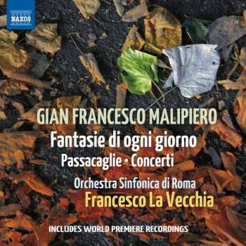 Album Francesco La Vecchia: Fantasie Di Ogni Giorno • Passacaglie • Concerti