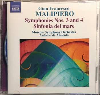 CD Antonio De Almeida: Symphonies Nos. 3 And 4, Sinfonia Del Mare 