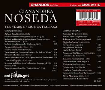 2CD Gianandrea Noseda: Ten Years Of Musica Italiana
