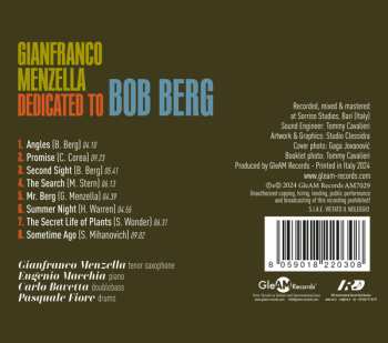CD Gianfranco Menzella: Dedicated to Bob Berg LTD