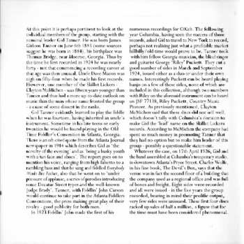 4CD/Doos Gid Tanner & His Skillet Lickers: Gid Tanner And The Skillet Lickers