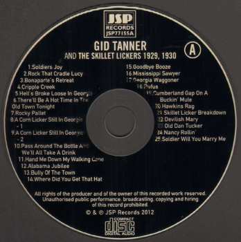 4CD/Doos Gid Tanner & His Skillet Lickers: Gid Tanner And The Skillet Lickers