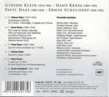 CD Pavel Haas: Ensemble Aventure