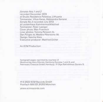 CD Mieczysław Weinberg: Sonatas For Violin Solo