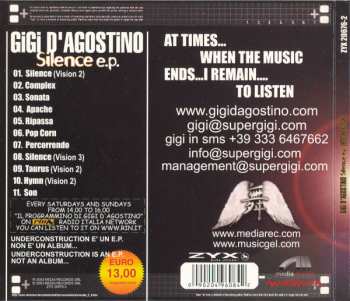 CD Gigi D'Agostino: Silence E.P. Underconstruction 1