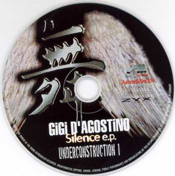 CD Gigi D'Agostino: Silence E.P. Underconstruction 1