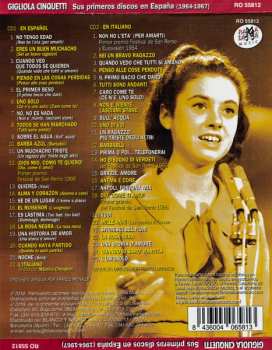 2CD Gigliola Cinquetti: Sus Primeros Discos En España (1964-1967) 