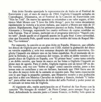 2CD Gigliola Cinquetti: Sus Primeros Discos En España (1964-1967) 