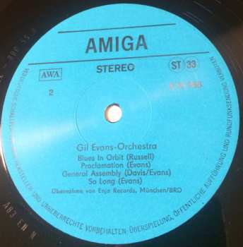 LP Gil Evans: Gil Evans-Orchestra
