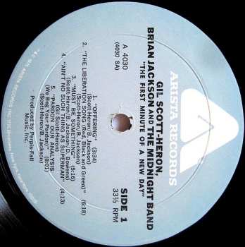 LP Gil Scott-Heron & Brian Jackson: The First Minute Of A New Day