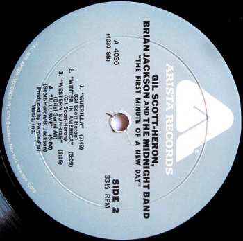 LP Gil Scott-Heron & Brian Jackson: The First Minute Of A New Day