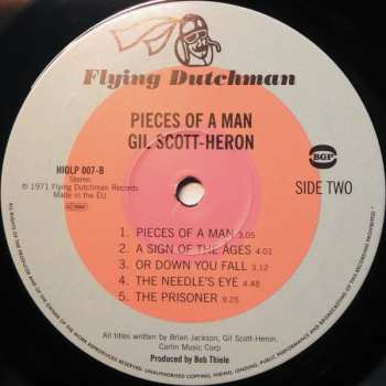 LP Gil Scott-Heron: Pieces Of A Man
