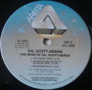 LP Gil Scott-Heron: The Mind Of Gil Scott-Heron