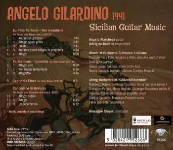 CD Angelo Gilardino: Sicilian Guitar Music