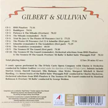 10CD/Doos Gilbert & Sullivan: Operas Of Gilbert And Sullivan