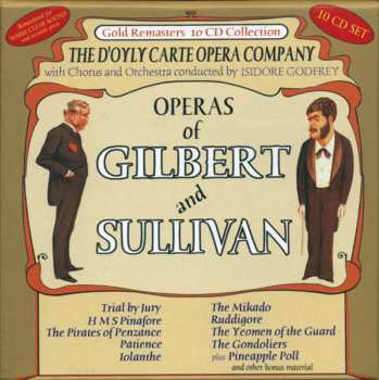 10CD/Doos Gilbert & Sullivan: Operas Of Gilbert And Sullivan