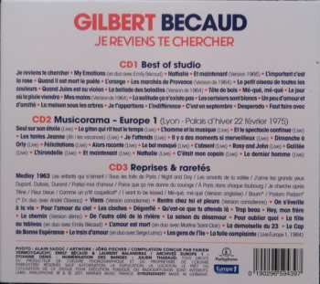 3CD Gilbert Bécaud: Je Reviens Te Chercher