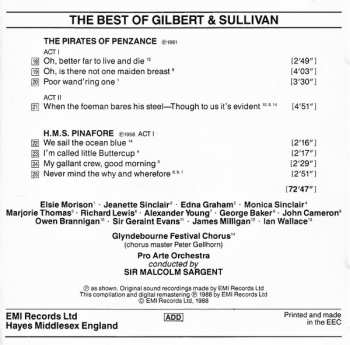 CD Sir Malcolm Sargent: The Best Of Gilbert & Sullivan: Songs And Choruses From The Mikado / The Gondoliers / The Pirates Of Penzance / HMS Pinafore / Iolanthe