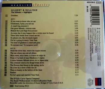 CD Gilbert & Sullivan: The Mikado Highlights
