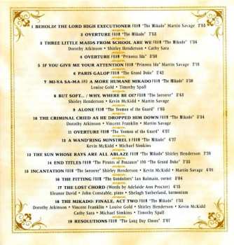 CD Gilbert & Sullivan: Topsy-Turvy (Original Motion Picture Soundtrack)