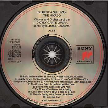 2CD/Doos Gilbert & Sullivan: The Mikado