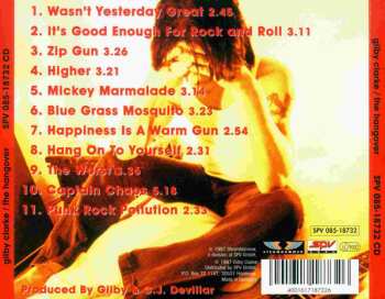 CD Gilby Clarke: The Hangover