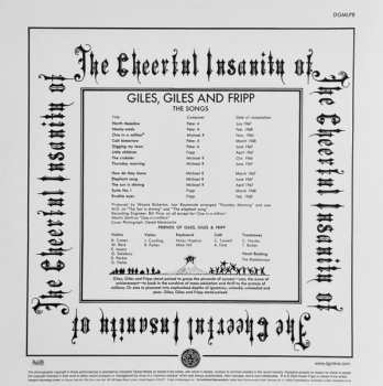 LP Giles, Giles And Fripp: The Cheerful Insanity Of Giles, Giles And Fripp