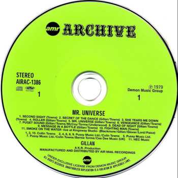 CD Gillan: Mr. Universe