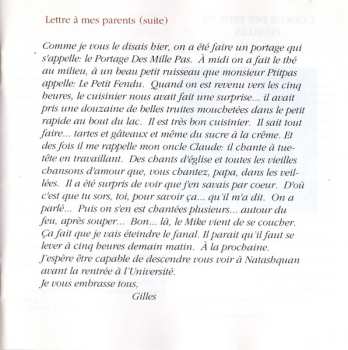 CD Gilles Vigneault: Le Chant Du Portageur