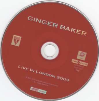 CD/DVD Ginger Baker: Live In London 2009