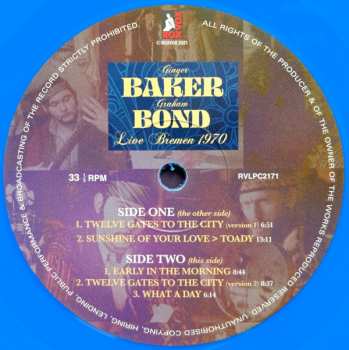 LP Ginger Baker's Air Force: Live Bremen 1970 LTD | NUM | CLR