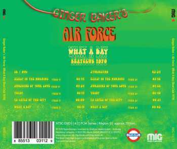 CD/DVD Ginger Baker's Air Force: What A Day (Beat Club 1970)