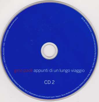 2CD Gino Paoli: Appunti Di Un Lungo Viaggio
