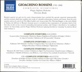 4CD/Doos Gioacchino Rossini: Complete Overtures
