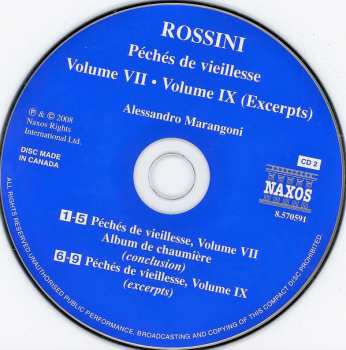 2CD Gioacchino Rossini: Complete Piano Music, 1