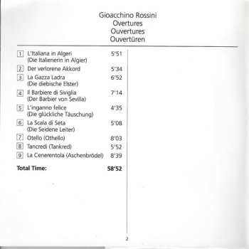 CD Gioacchino Rossini: Overtures