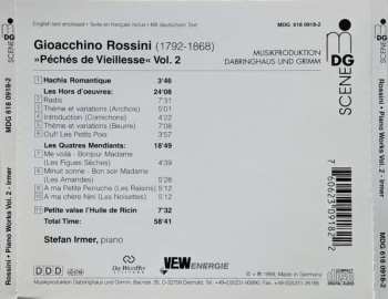 CD Gioacchino Rossini: Piano Works Vol.2 "Péchés de Vieillesse" = "Sünden des Alters" / Culinary Delights