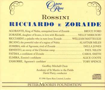 3CD/Doos The Academy Of St. Martin-in-the-Fields: Ricciardo e Zoraide