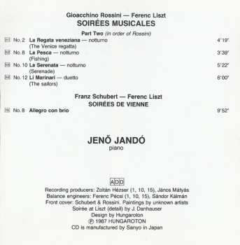 CD Franz Schubert: Soirées Musicales / Soirées De Vienne