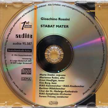 CD Ferenc Fricsay: Stabat Mater