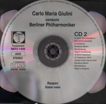 2CD Berliner Philharmoniker: Stabat Mater