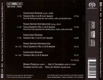 SACD Gioacchino Rossini: String Sonatas Nos 4 – 6 / Solo Quartets Nos 3 & 4