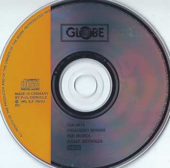 CD Gioacchino Rossini: Variations For Clarinet And Orchestra / La Cenerentola / Semiramide / Variations For Obbligato Instruments And Orchestra / Grande Fanfare / Il Barbiere di Siviglia
