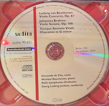 CD Ludwig van Beethoven: Violin Concerto Op.61 / Violin Sonata Op.100 / Chaconne