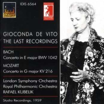 Album Gioconda De Vito: The Last Recordings