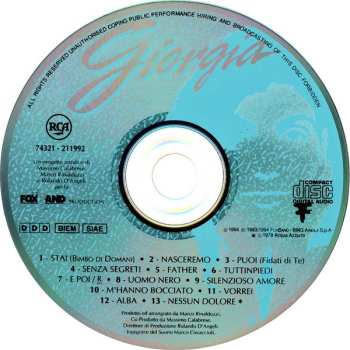 CD Giorgia: Giorgia