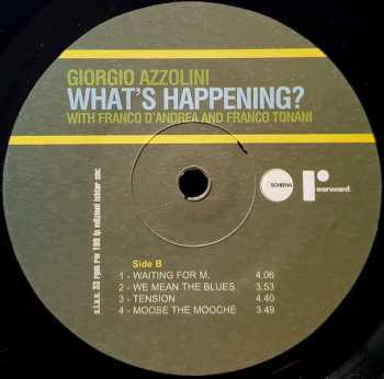 LP Giorgio Azzolini: What's Happening?