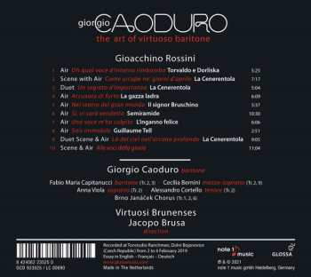 CD Giorgio Caoduro: The Art Of Virtuoso Baritone
